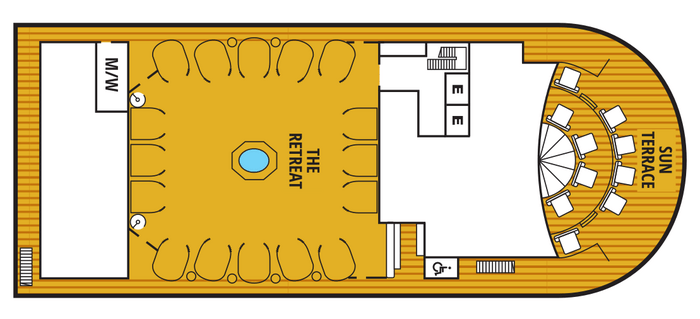 Ship Interior & Deck Plans on Seabourn Ovation